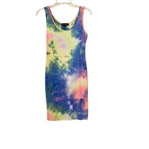 Absolutely Love it! Women's Dress Size L Multicolored Tie Dye Tank Sleeveless
